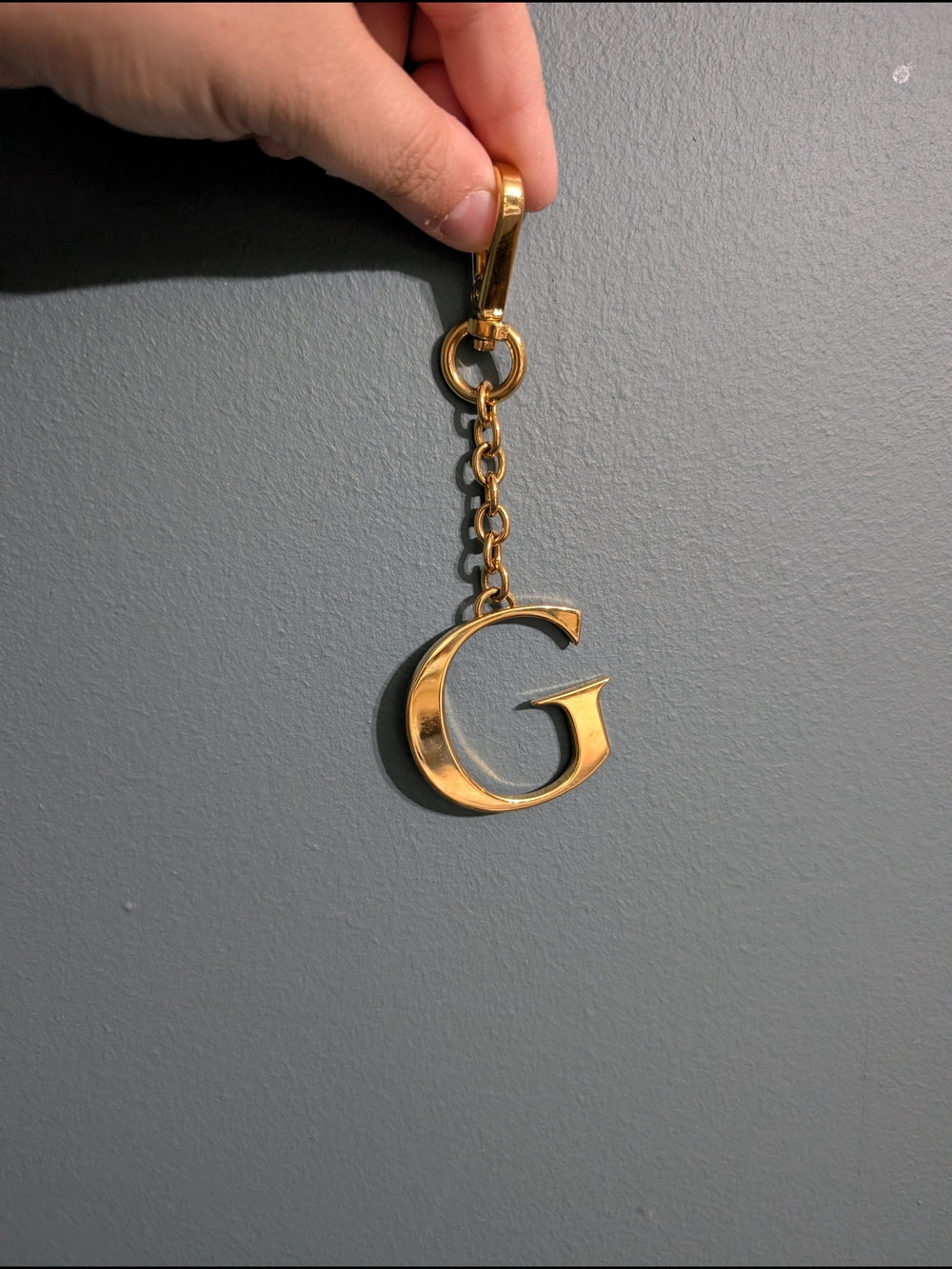 Gold Letter G Dooney & Bourke Charm